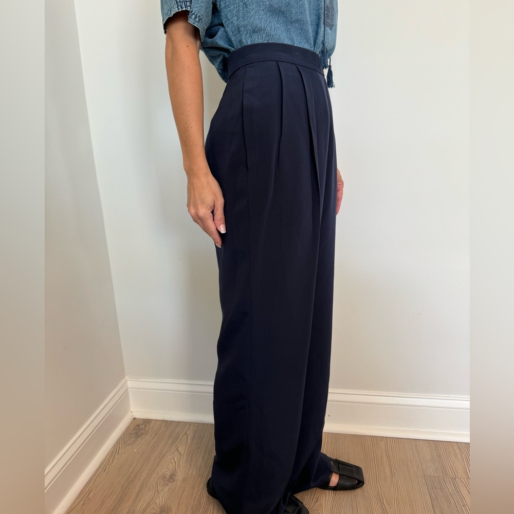 100% Silk WIDE Leg Trouser